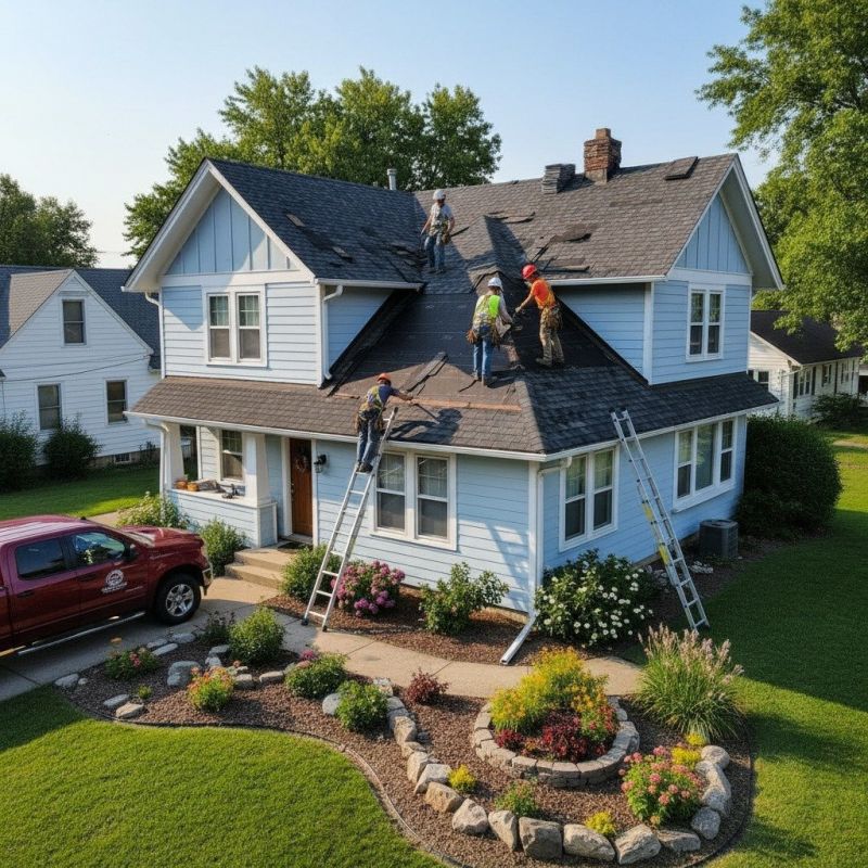 Local Slate Shingles Replacement pros at work